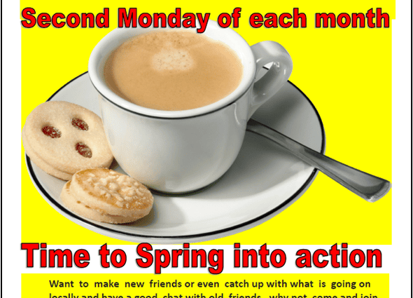 WSE Tea & Coffee Morning poster