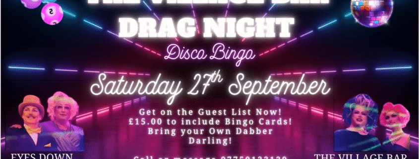 Drag Night 27 September