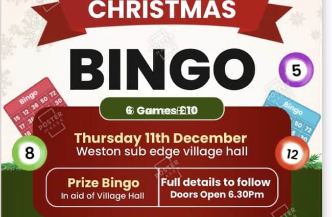 Christmas Bingo