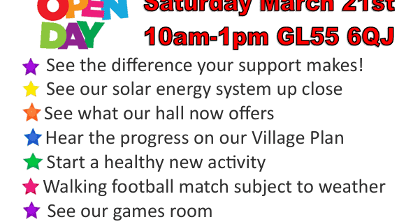 Village Hall Open Day