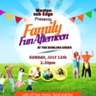 Family Fun Day Sunday 12th July